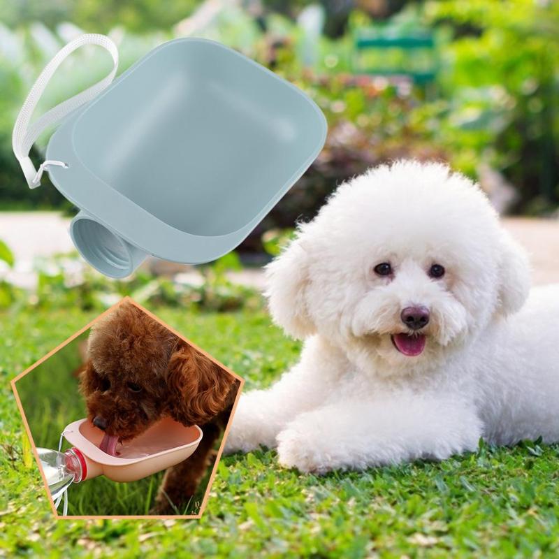 Portable Pet Water Bottle Bowl for Fresh Water Anywhere