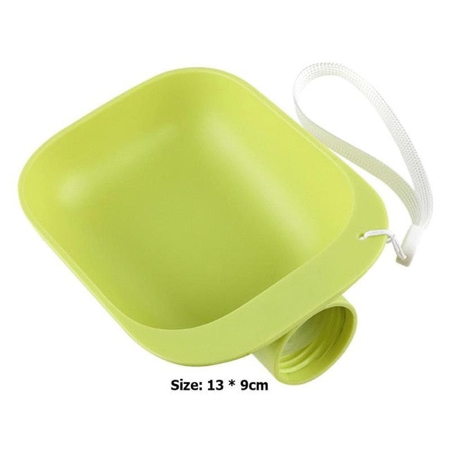 Portable Pet Water Bottle Bowl for Fresh Water Anywhere