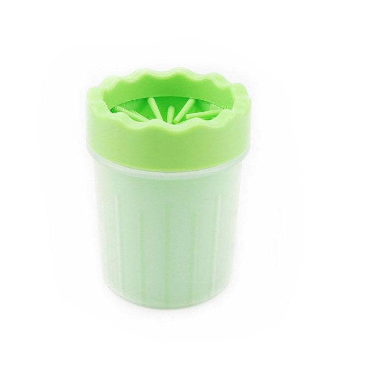 Portable Pet Foot Wash Cup for Muddy Dog Paws Indoors
