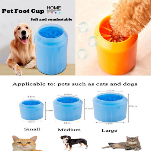 Portable Paw Cleaner Cup for Cleaner Floors After Walks