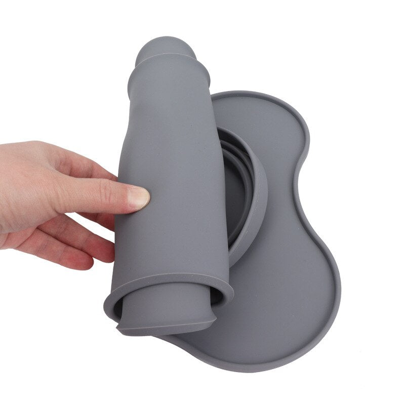 Portable Pet Bowls: Compact Two-Bowl Travel Feeding Set