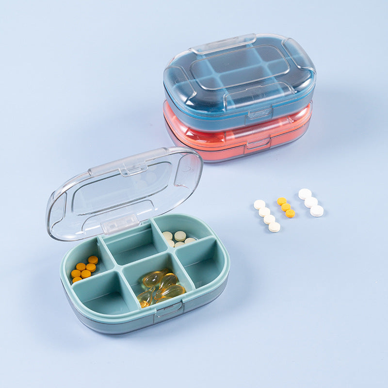 7-Day Pill Organizer for Travel, Sealed & Sorted
