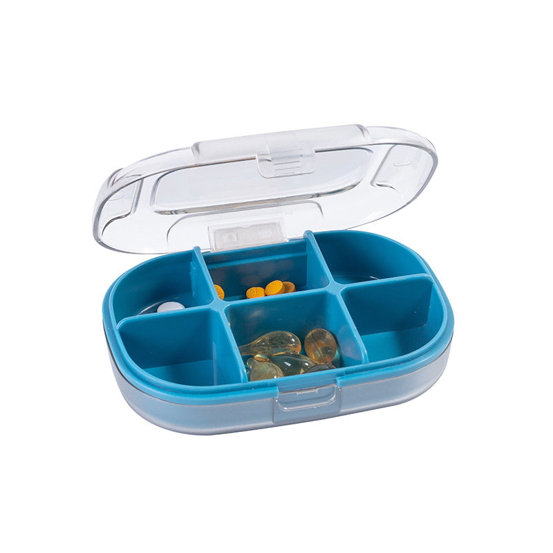 7-Day Pill Organizer for Travel, Sealed & Sorted
