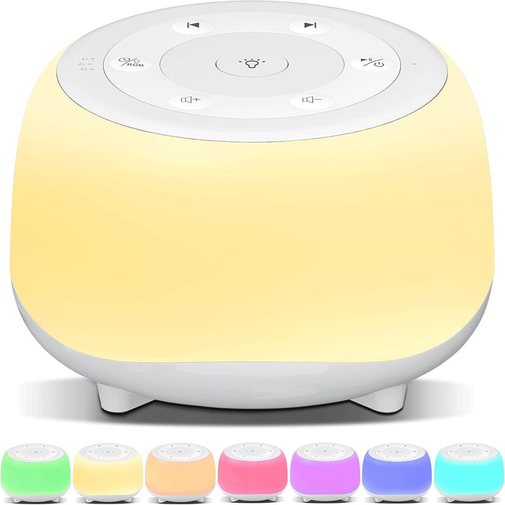 Baby Sound Machine With Night Light and White Noise