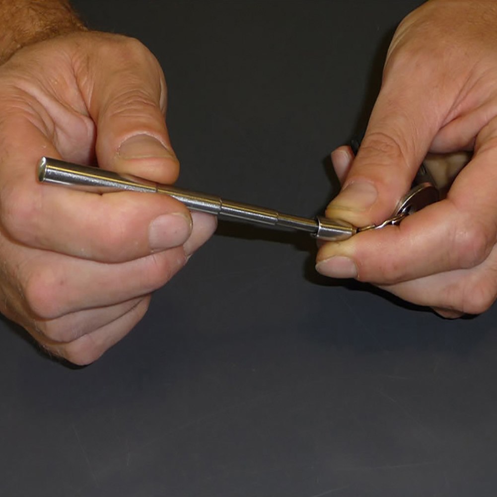Telescopic Metal Pen with Key Ring for Everyday Carry