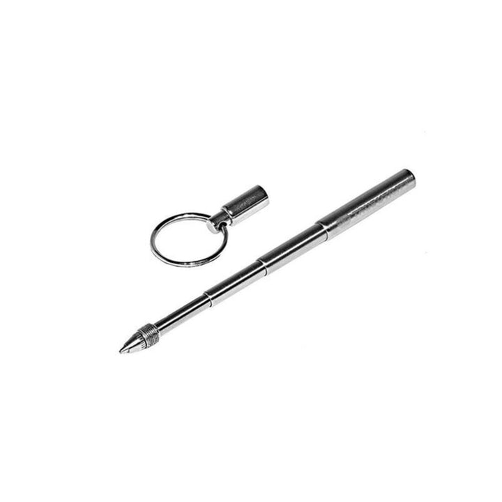 Stainless Steel Telescoping Keychain Pen for EDC