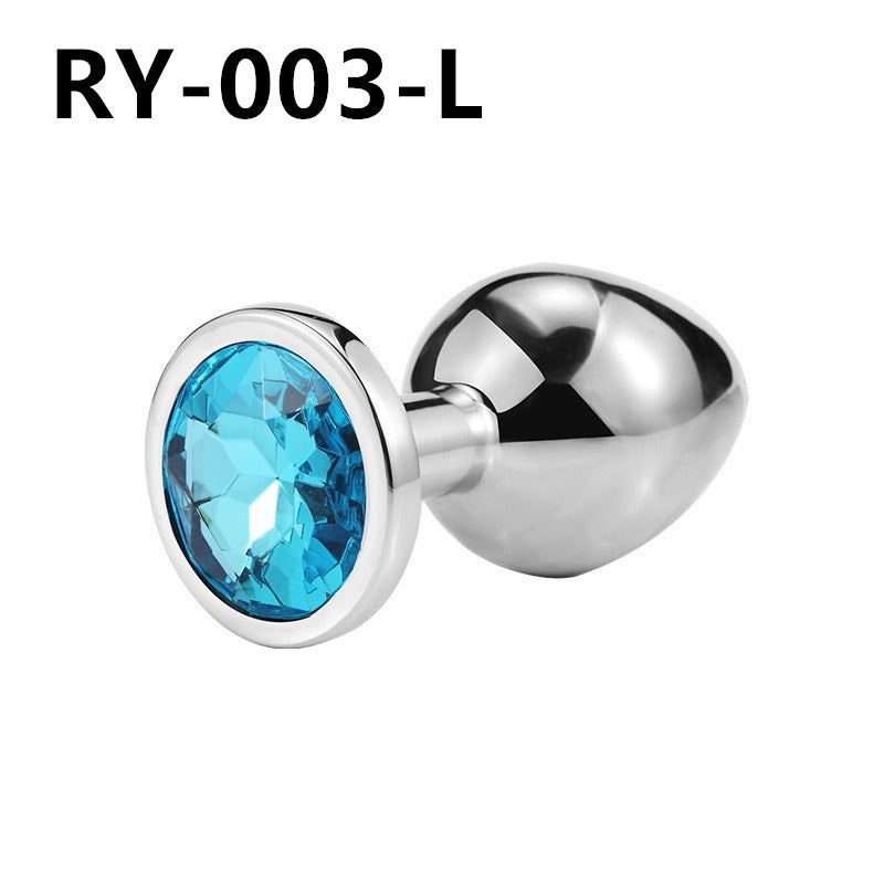 Metal Anal Plug for Discreet, Decorative Intimate Pleasure