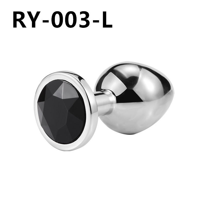 Metal Anal Plug for Discreet, Decorative Intimate Pleasure