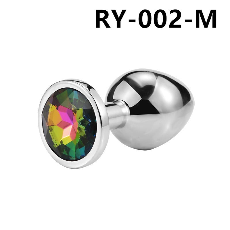 Metal Anal Plug for Discreet, Decorative Intimate Pleasure