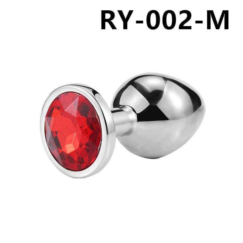 Metal Anal Plug for Discreet, Decorative Intimate Pleasure