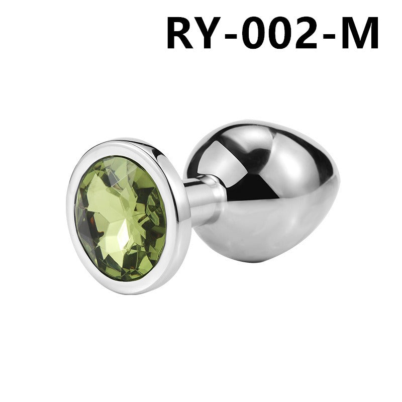 Metal Anal Plug for Discreet, Decorative Intimate Pleasure