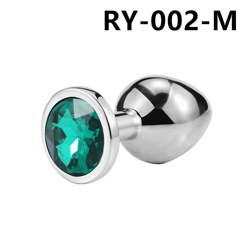 Metal Anal Plug for Discreet, Decorative Intimate Pleasure