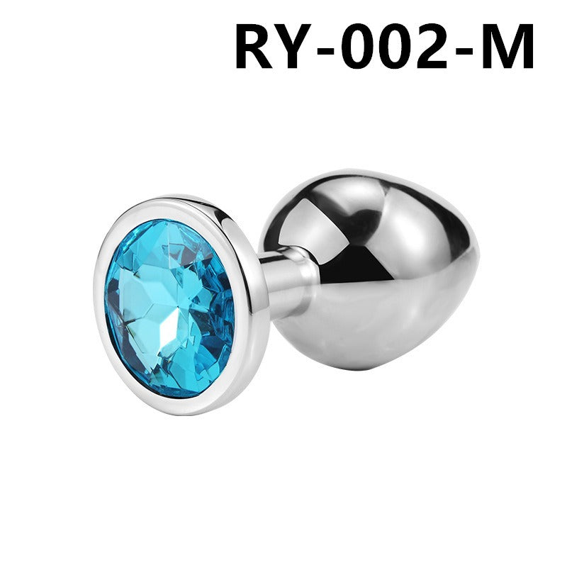 Metal Anal Plug for Discreet, Decorative Intimate Pleasure
