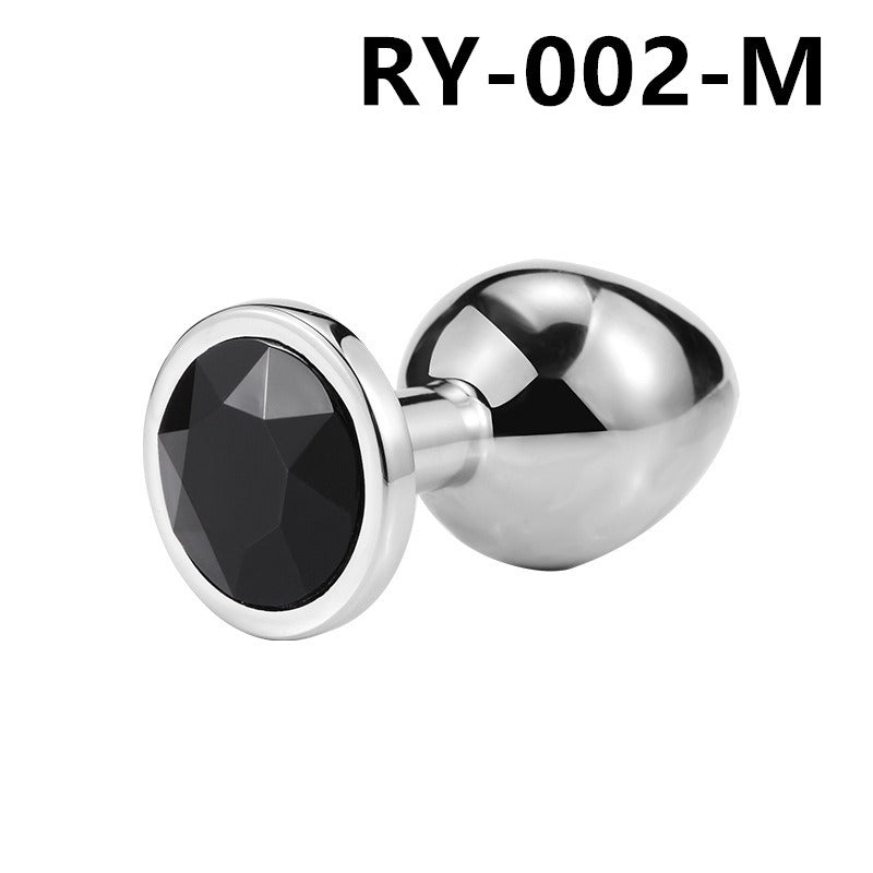 Metal Anal Plug for Discreet, Decorative Intimate Pleasure
