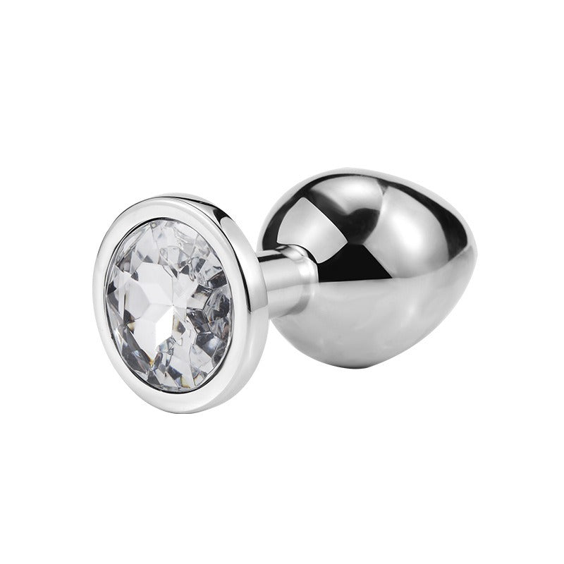 Metal Anal Plug for Discreet, Decorative Intimate Pleasure
