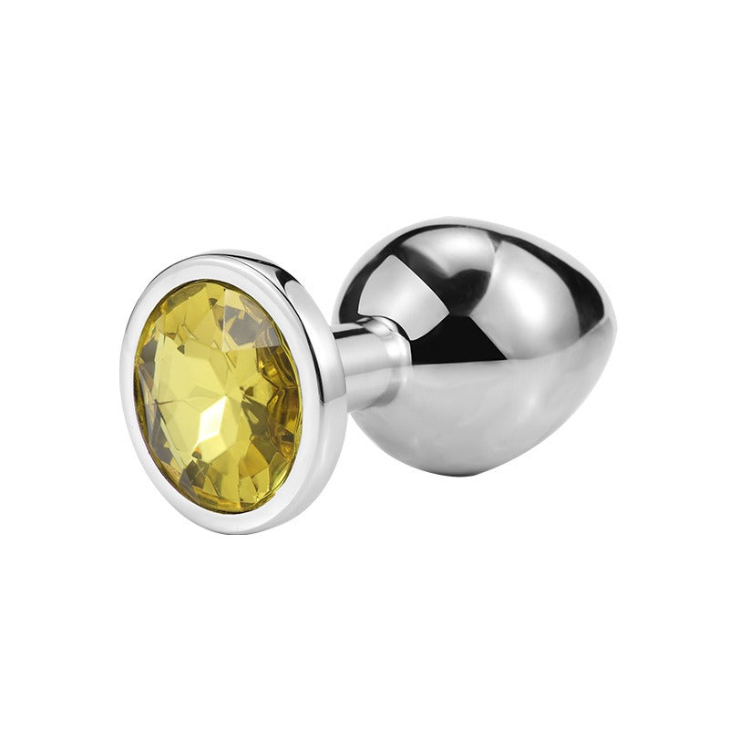 Metal Anal Plug for Discreet, Decorative Intimate Pleasure