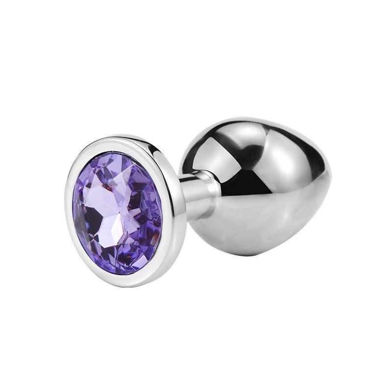 Metal Anal Plug for Discreet, Decorative Intimate Pleasure