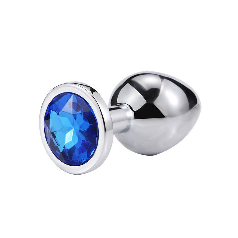 Metal Anal Plug for Discreet, Decorative Intimate Pleasure