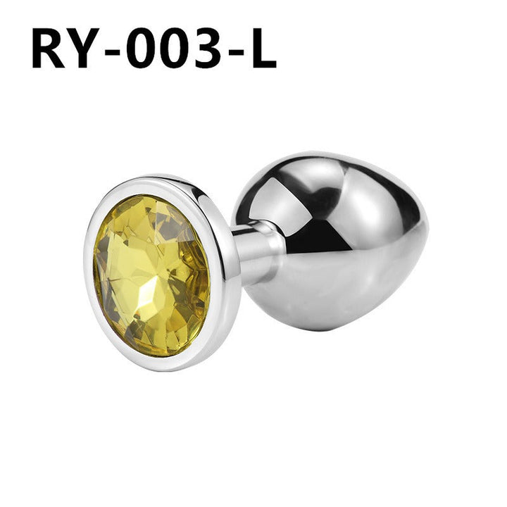 Metal Anal Plug for Discreet, Decorative Intimate Pleasure