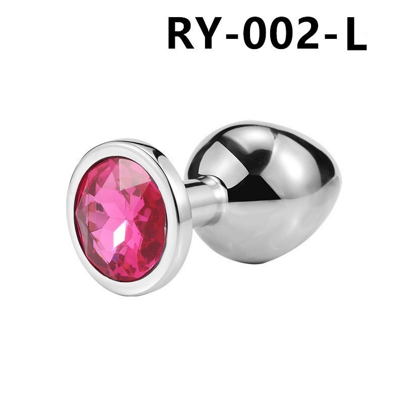 Metal Anal Plug for Discreet, Decorative Intimate Pleasure