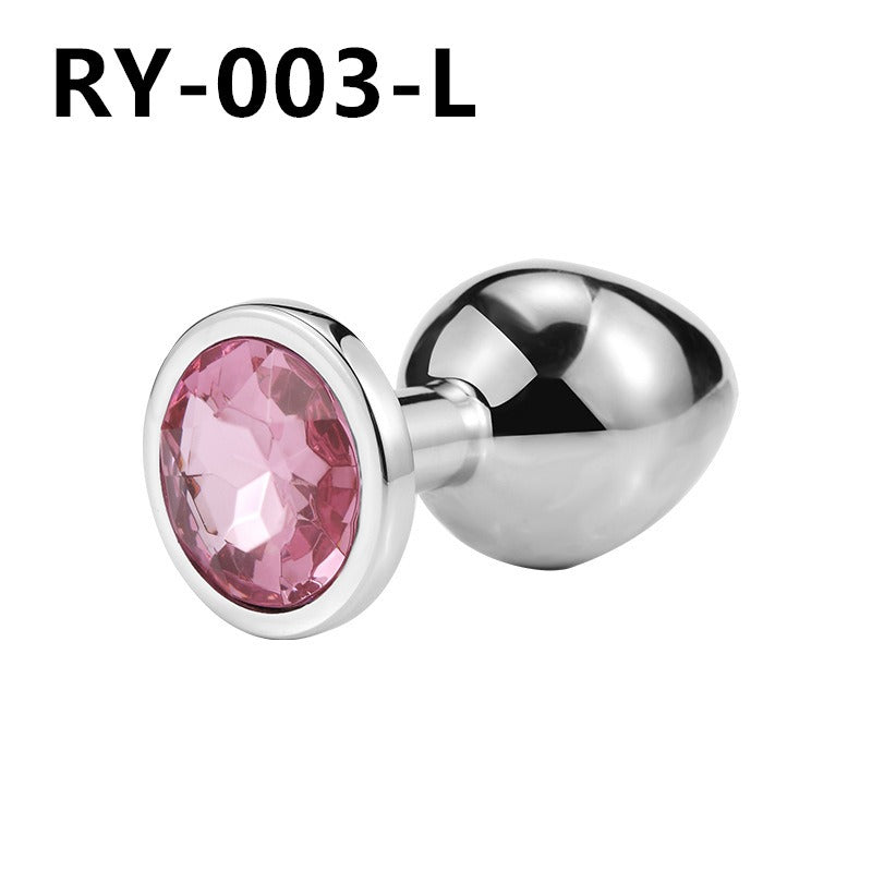 Metal Anal Plug for Discreet, Decorative Intimate Pleasure
