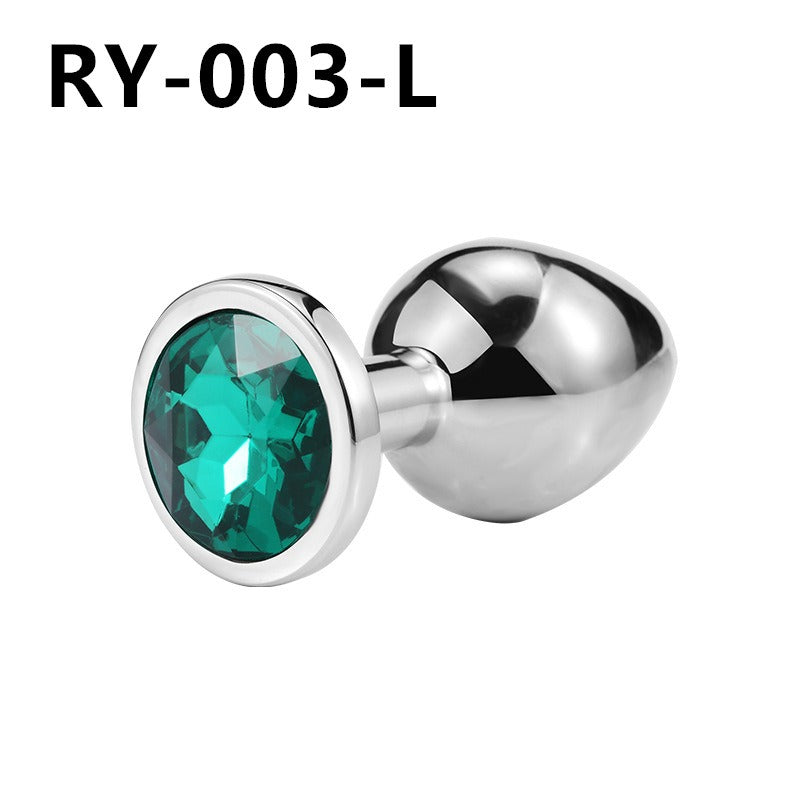 Metal Anal Plug for Discreet, Decorative Intimate Pleasure