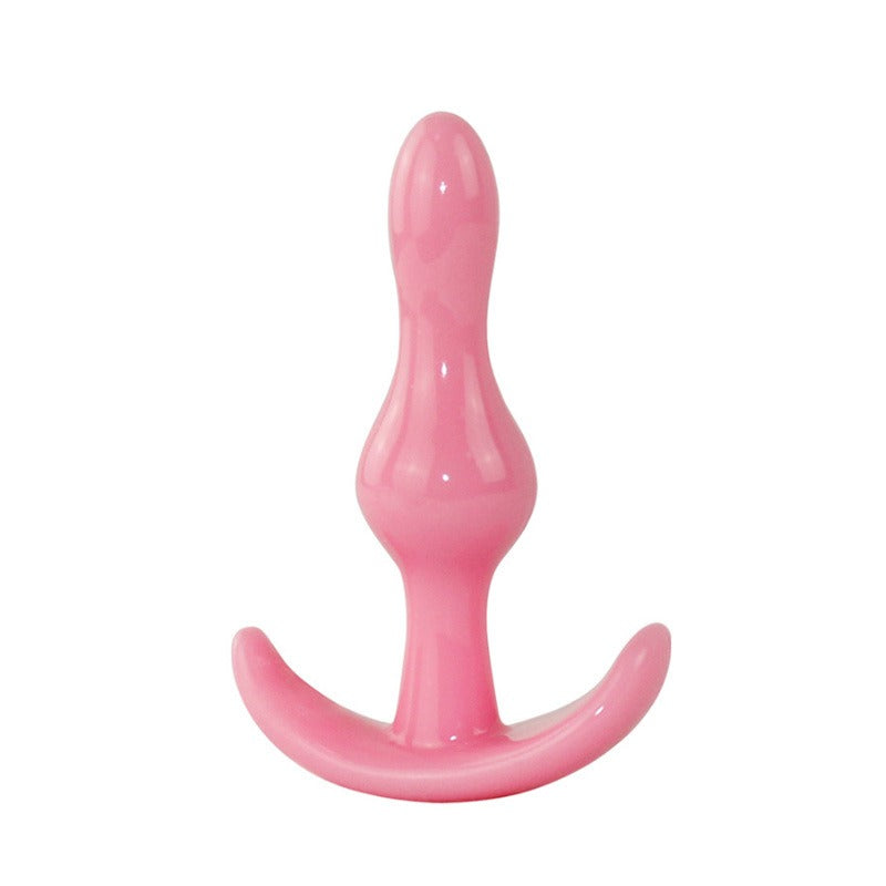 Silicone Anal Plug Set for Graduated, Varied Pleasure
