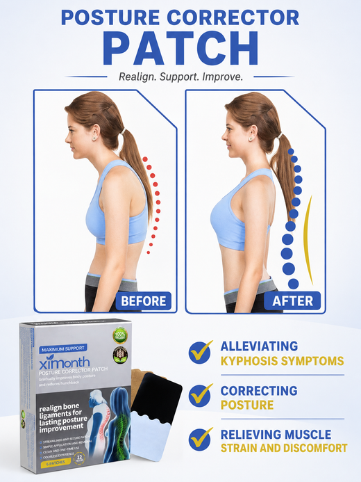 Posture Correction Patches — Realign Ligaments for Lasting