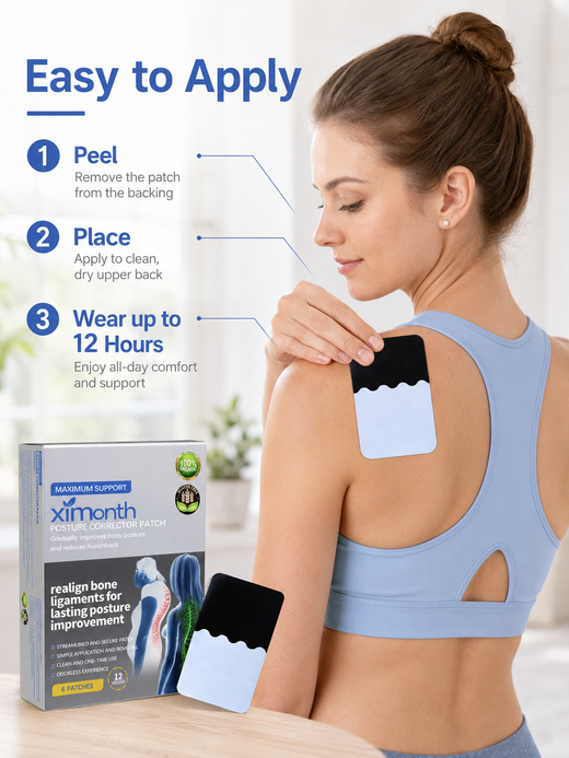 Posture Correction Patches — Realign Ligaments for Lasting