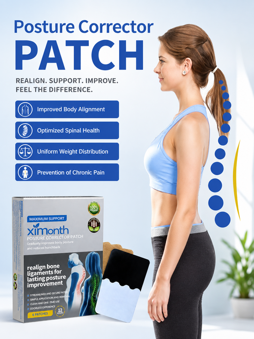 Posture Correction Patches — Realign Ligaments for Lasting