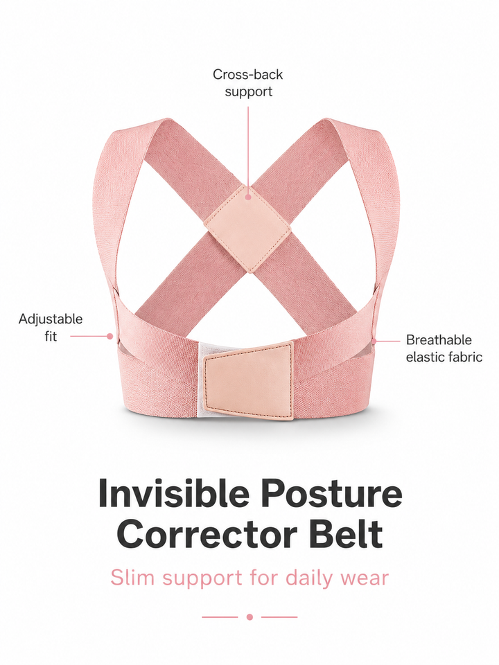 Posture Corrector Belt for Women — Invisible Design
