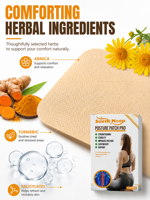 Posture Correction Patches — Invisible Pain Relief