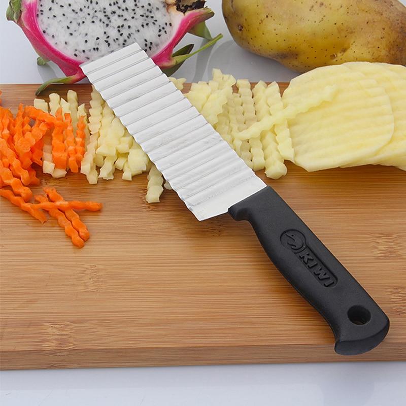 Potato Wave Cutter for Crinkle Fries and Veggie Slices