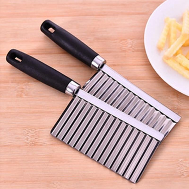 Potato Wave Cutter for Crinkle Fries and Veggie Slices