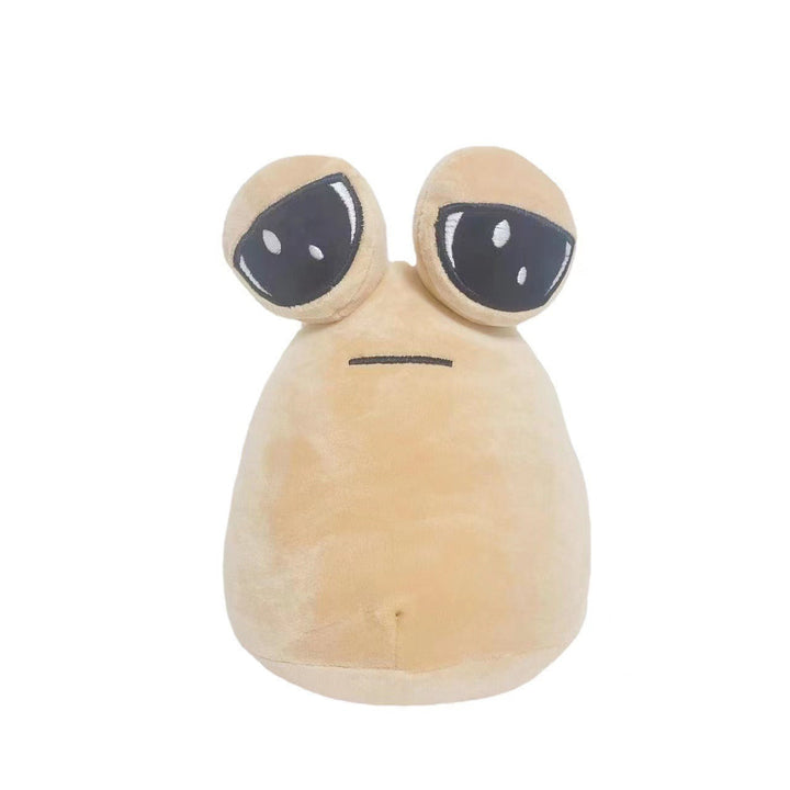 Pou-Style Alien Plush Toy for Cute Room Decor & Gifts