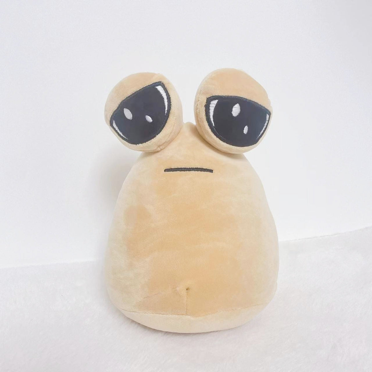 Pou-Style Alien Plush Toy for Cute Room Decor & Gifts