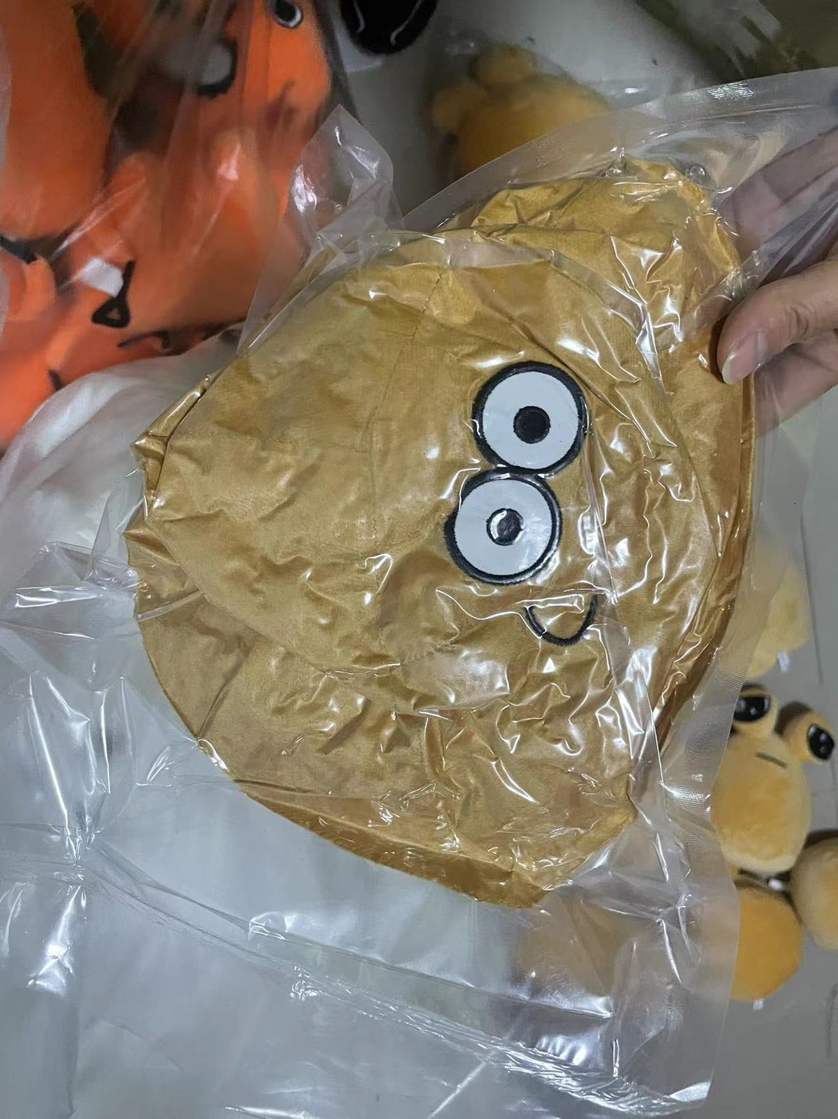 Pou-Style Alien Plush Toy for Cute Room Decor & Gifts