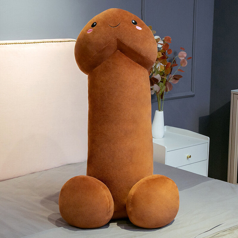 Oversized Character Cuddle Pillow for Cozy Bed Lounging