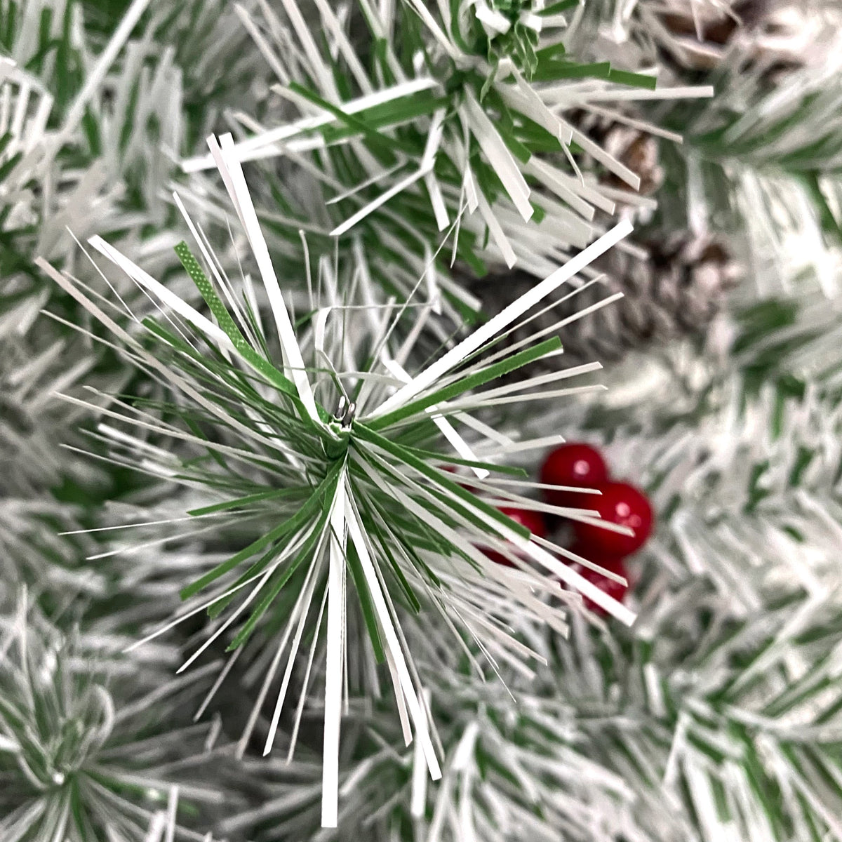Pre-Lit Christmas Tree Set for Festive Front Doors