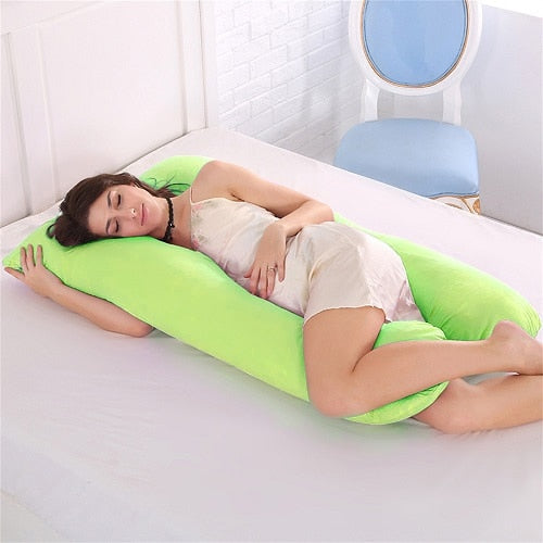 Pregnancy Pillow U-Shape Full-Body Sleep Support Cushion