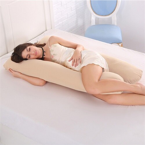 Pregnancy Pillow U-Shape Full-Body Sleep Support Cushion