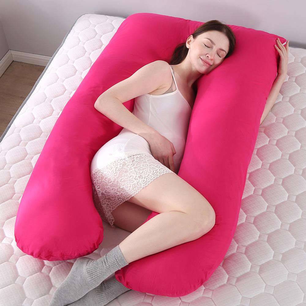 Pregnancy Pillow U-Shape Full-Body Sleep Support Cushion
