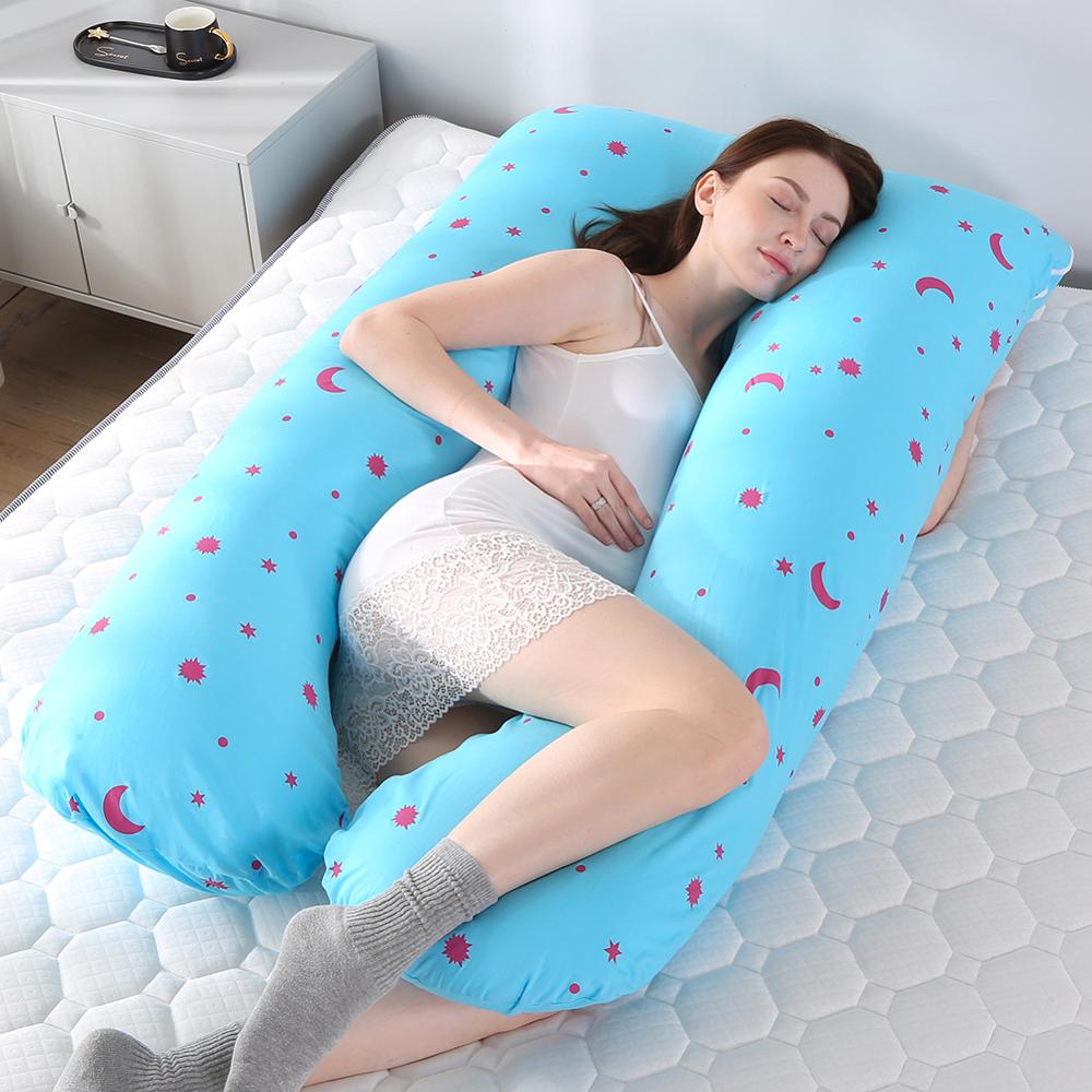 Pregnancy Pillow U-Shape Full-Body Sleep Support Cushion