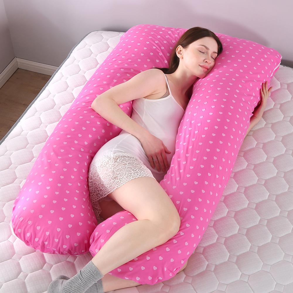Pregnancy Pillow U-Shape Full-Body Sleep Support Cushion