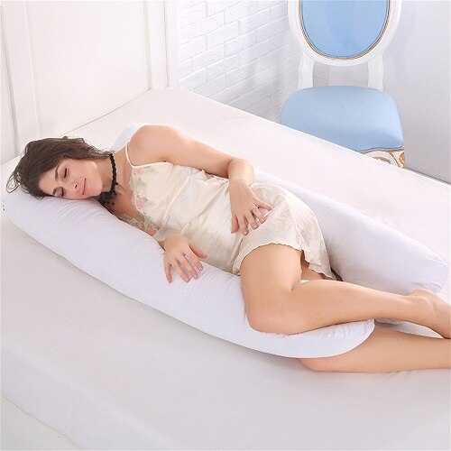 Pregnancy Pillow U-Shape Full-Body Sleep Support Cushion