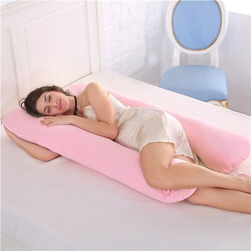 Pregnancy Pillow U-Shape Full-Body Sleep Support Cushion