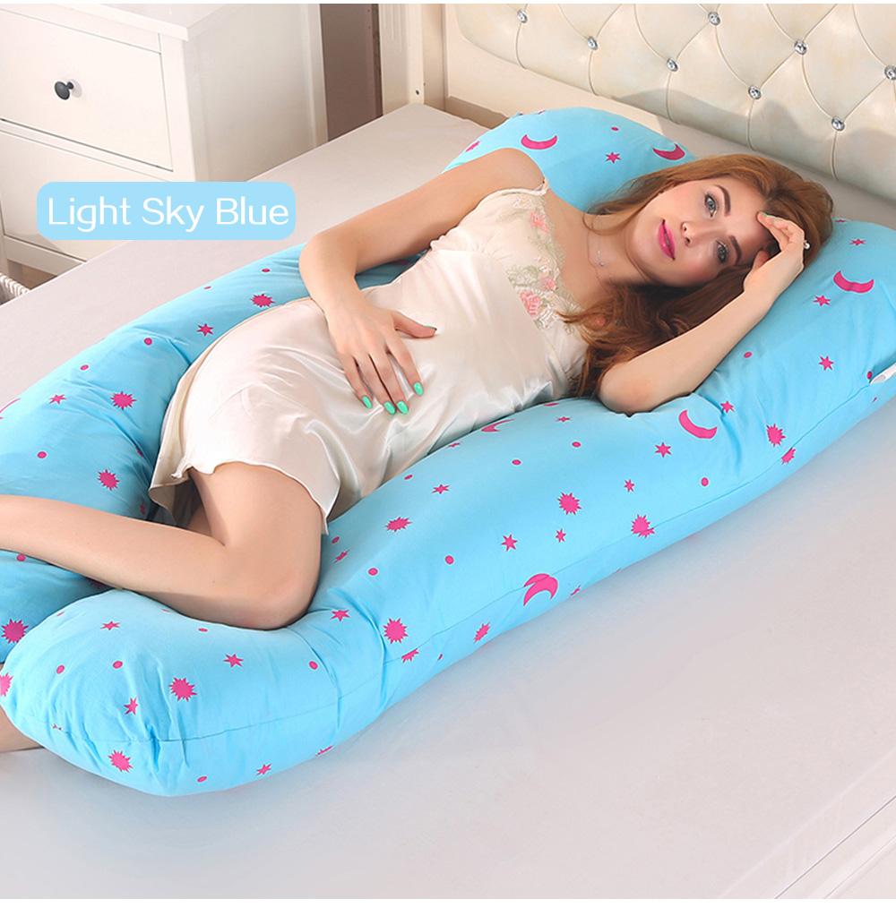 Pregnancy Pillow for Side Sleepers Full-Body Support