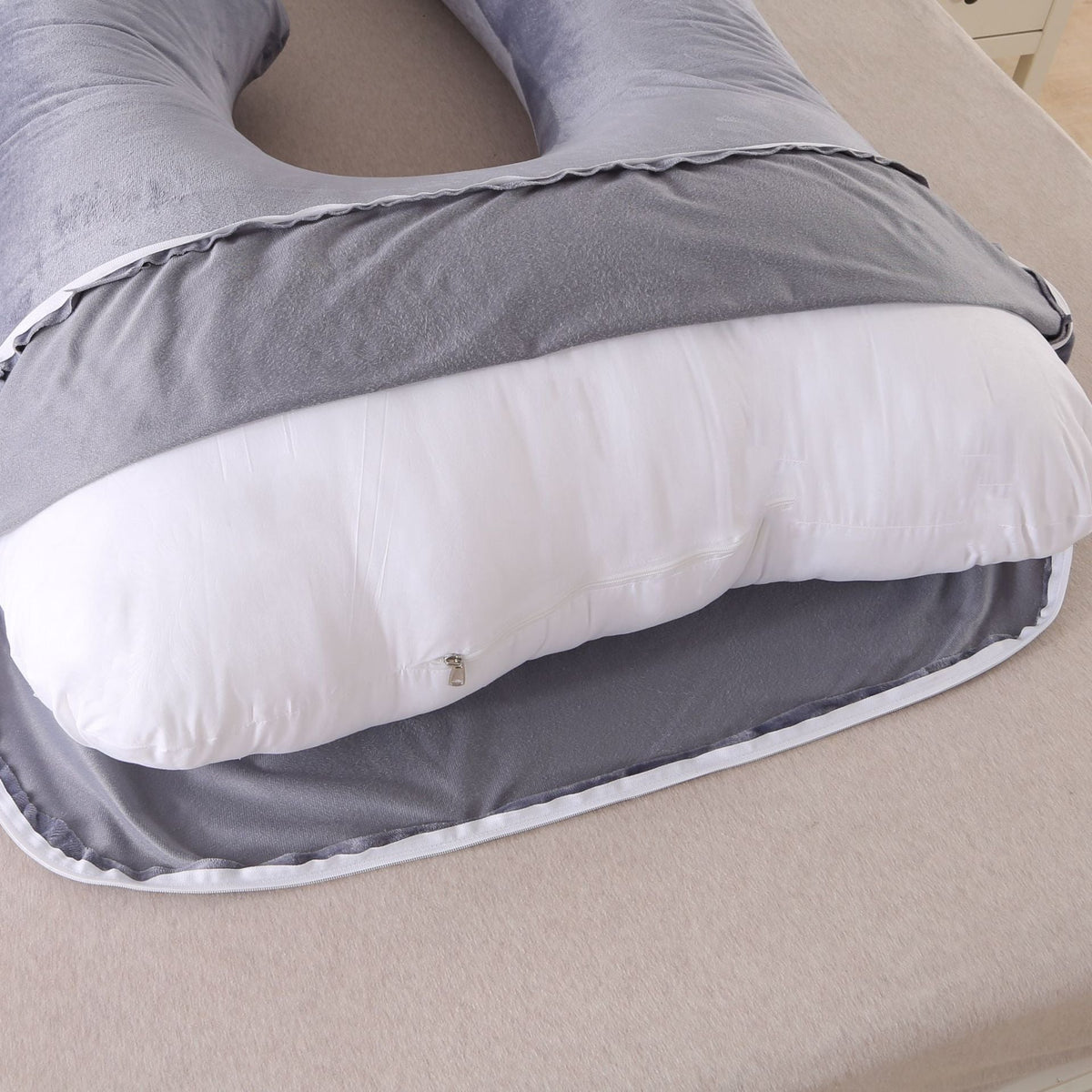 Maternity Pillow for Full-Body Pregnancy Sleep Support