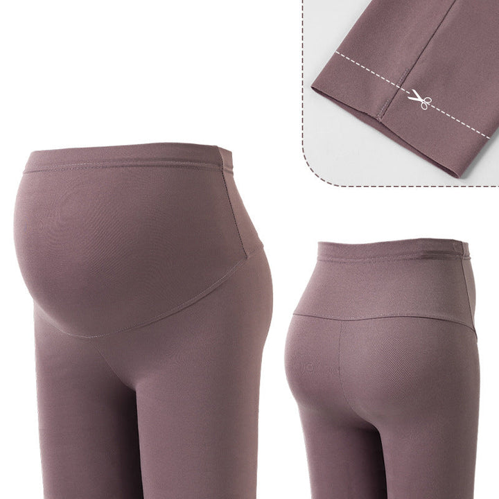 Maternity Leggings With Belly Support & Flexible Stretch