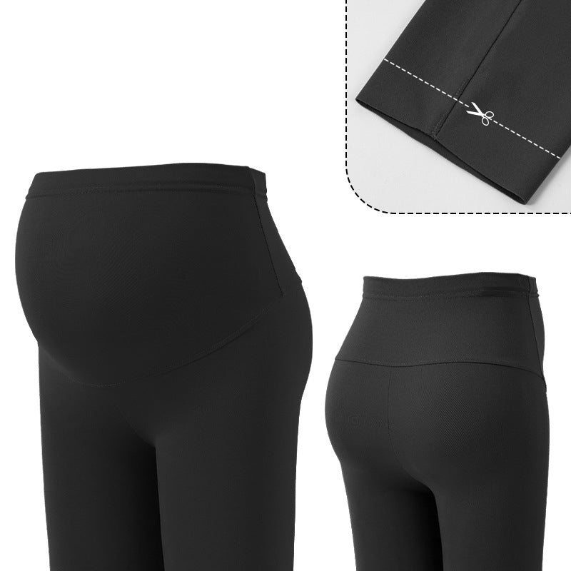 Maternity Leggings With Belly Support & Flexible Stretch